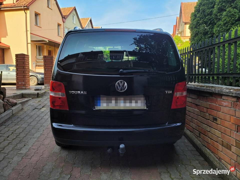 VW Touran ESP warmińsko-mazurskie Bartoszyce