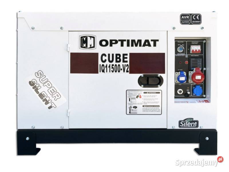 GENERATOR OPTIMAT IQ11500V2 CUBE 11KW DIESEL Mikołów sprzedam