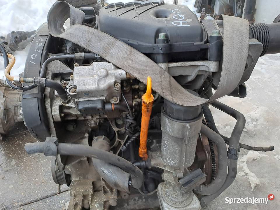 Volkswagen Caddy Golf IV 19 SDi silnik kompletny