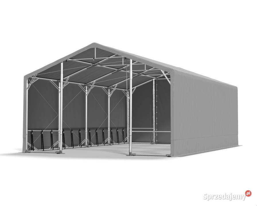 8x8x3m Namiot magazynowy wysoki nowy solidny Magazynowanie śląskie Katowice sprzedam