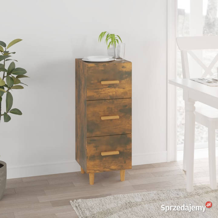 Szafka przydymiony dąb 345x34x90 materiał mazowieckie Warszawa