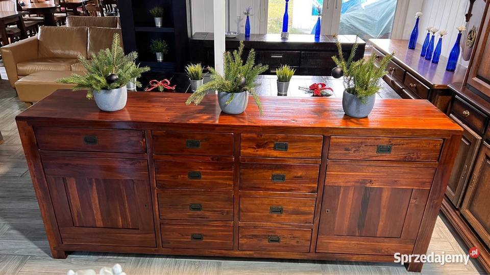 Komoda kolonialna teakowa 100 drewna