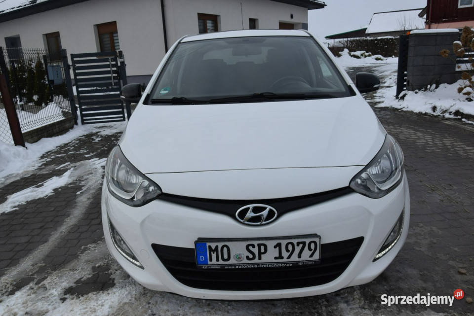 Hyundai i20 14B Automa Led Klimatronik Grzane Rok produkcji 2014 Majdan Sieniawski