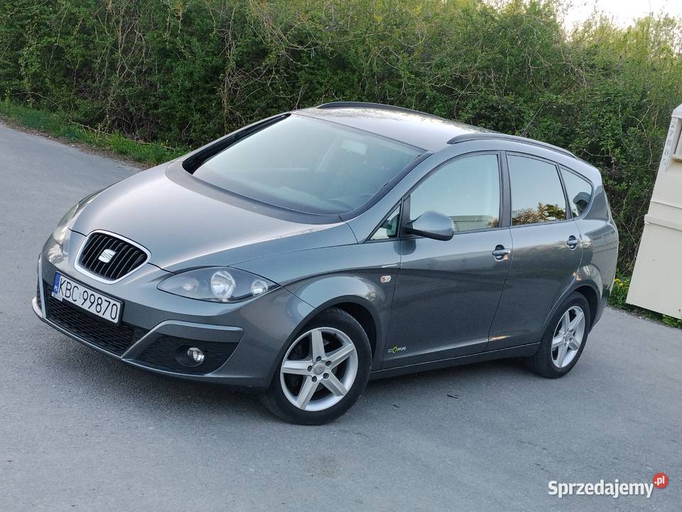 SEAT ALTEA XL 12 105 151000 stan idealny z aluminiowe felgi