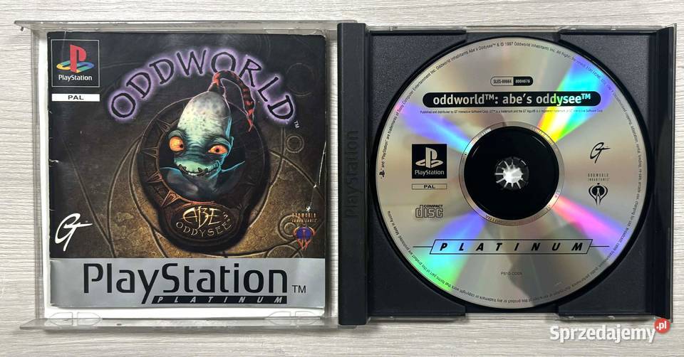 PSX 1 OddWorld Abes Oddysee Elbląg
