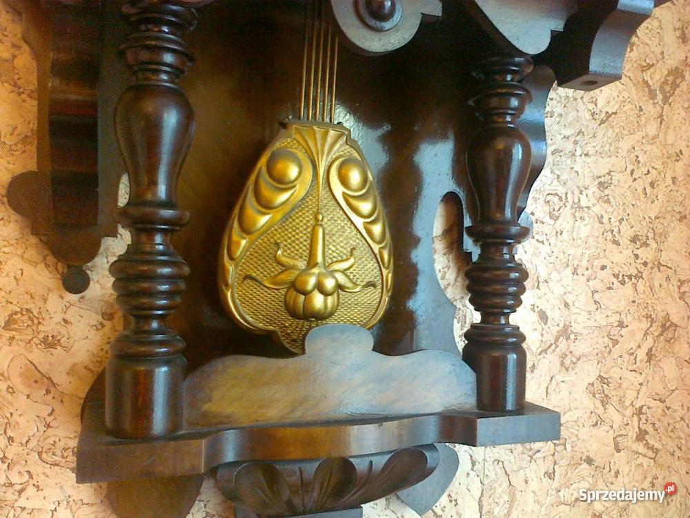 ANTYK ZEGAR GUSTAW BECKER Ślązak z około 1894 śląskie Bytom