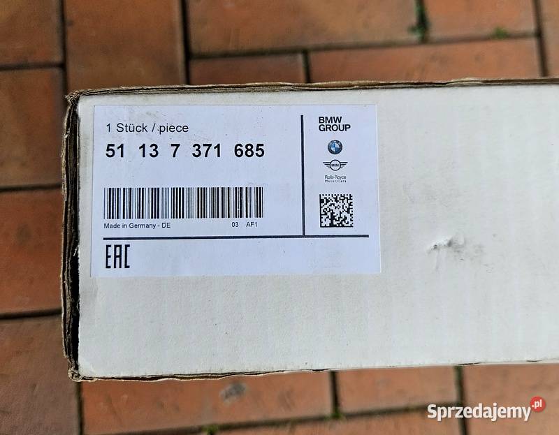 BMW F20 F21 7371685 ATRAPA NERKA GRILLA LEWA Milicz sprzedam