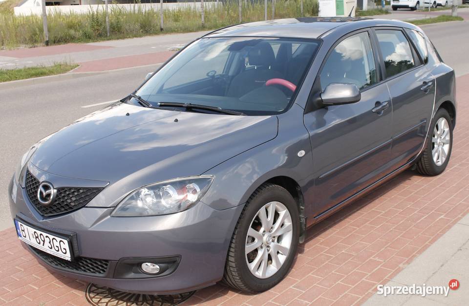 Mazda 3 16 2008 benzyna 105KM Białystok sprzedam