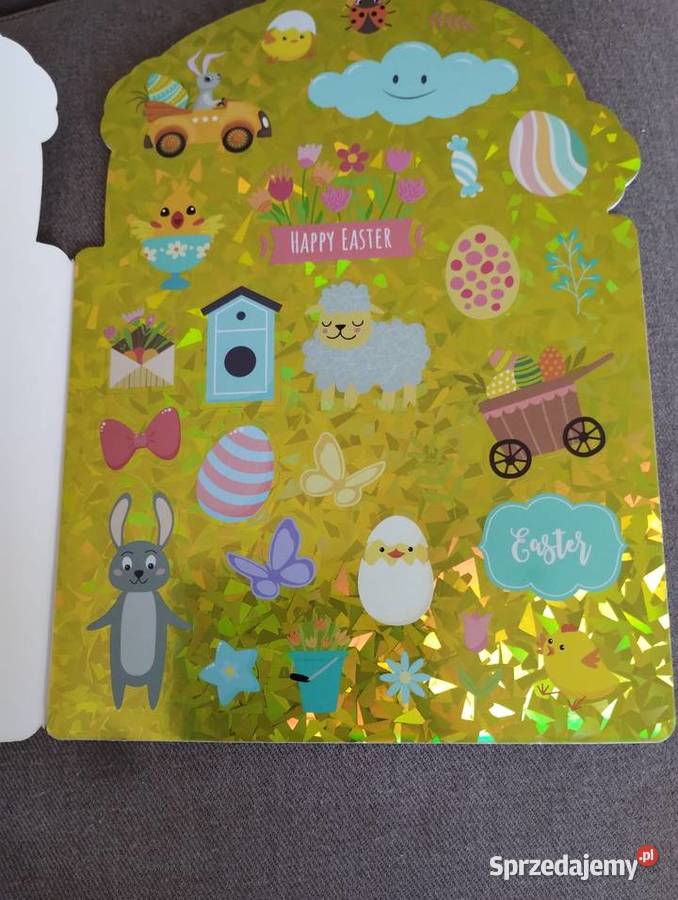 Książeczka wielkanocna z naklejkami Artykuły szkolne Siemiatycze sprzedam