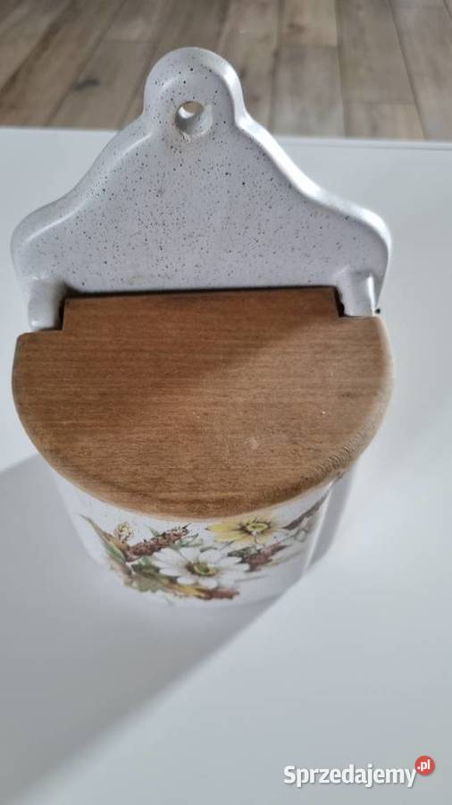 Pojemnik Ceramiczny Solniczka Na Sól Ceramika