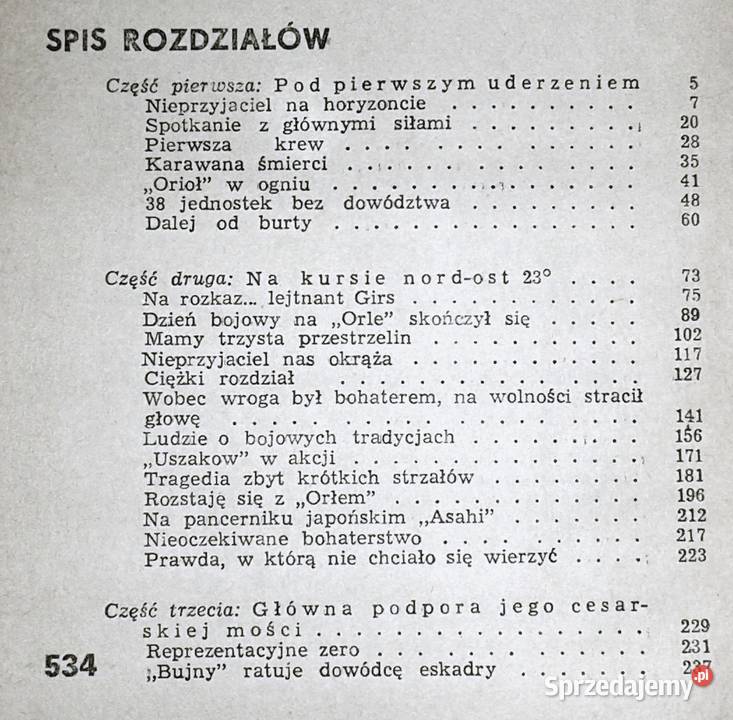 Cuszima Aleksiej NowikowPriboj Chełm sprzedam