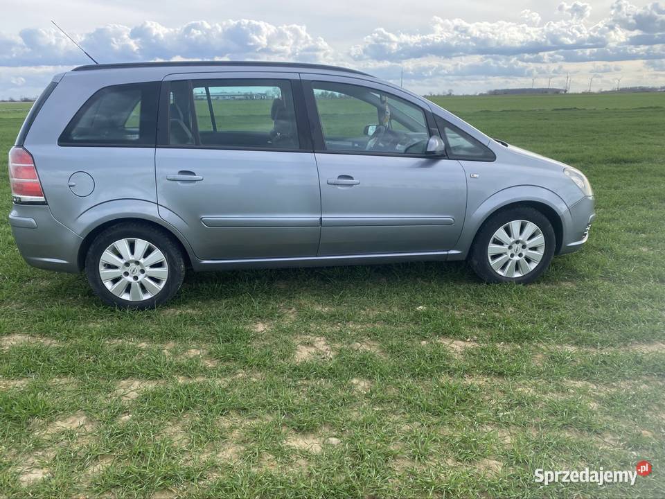 Opel zafira b 7 osobowa zamiana Zafira Jutrosin