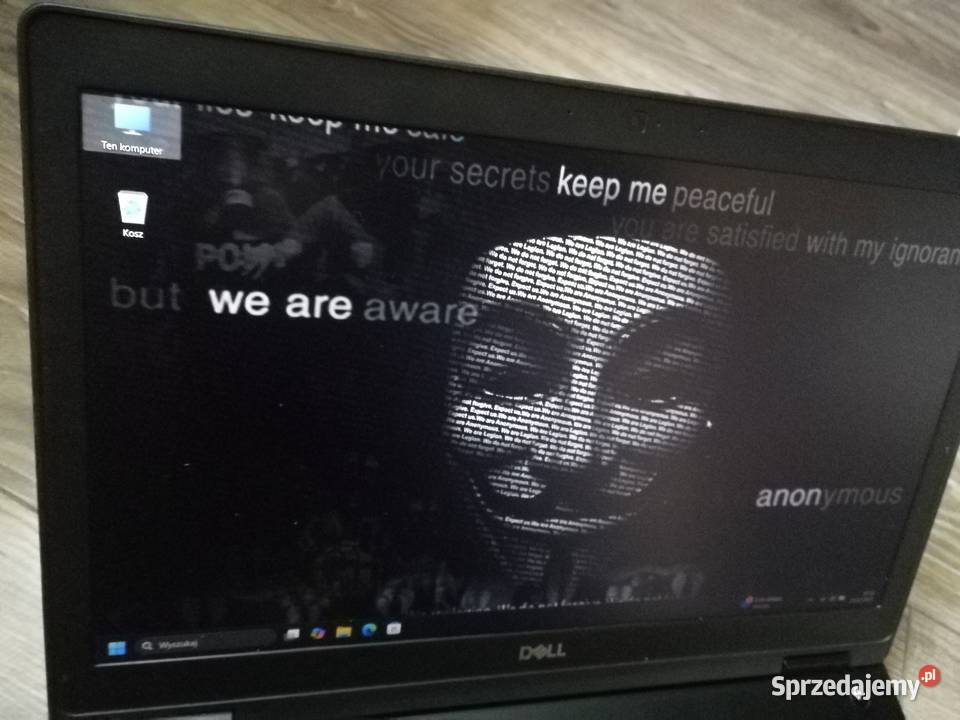 Dell 5590 super stan Windows 11 Dywity