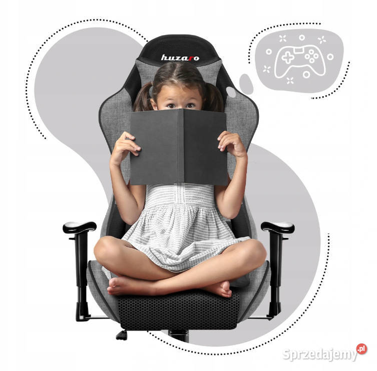 Fotel gamingowy dziecka Huzaro Ranger 60 Baranowo sprzedam