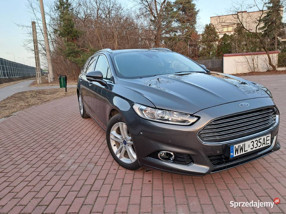 Ford Mondeo kombi mk5 20 TDCI 2016r 150 euro 6 ABS mazowieckie Zielonka