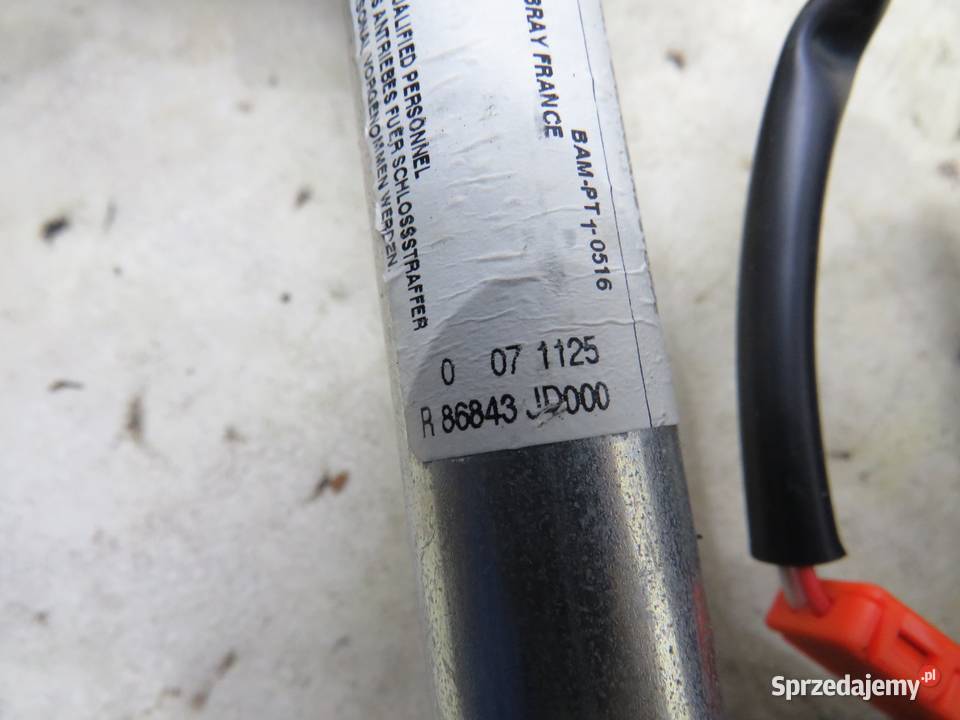 NAPINACZ DOPINACZ PASA PRZÓD QASHQAI J10 lubelskie