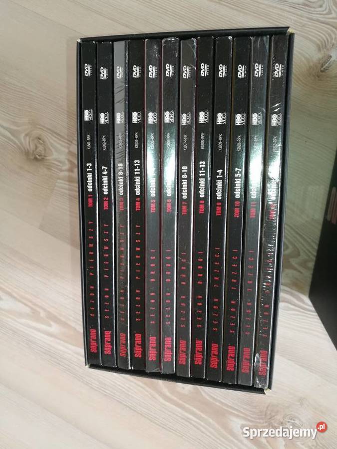 Rodzina Soprano cała kolekcja na DVD Gdańsk
