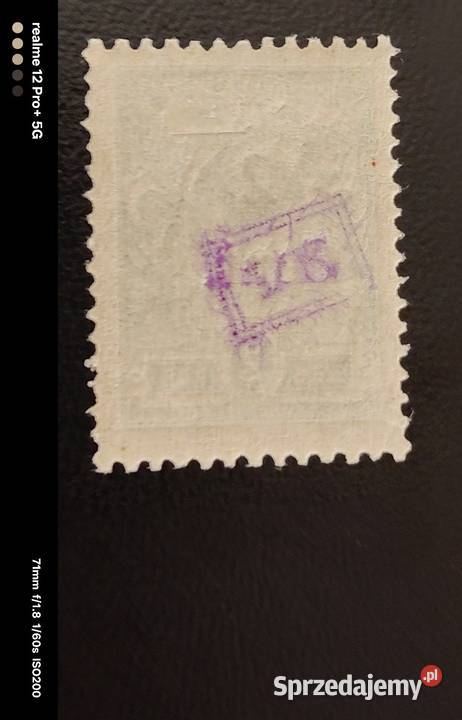 Znaczki carskiej Rosji z nadrukiem S R emisja mazowieckie sprzedam