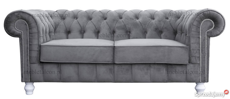 Pikowana Sofa Chesterfield Demelza Meble Falcon Warszawa sprzedam