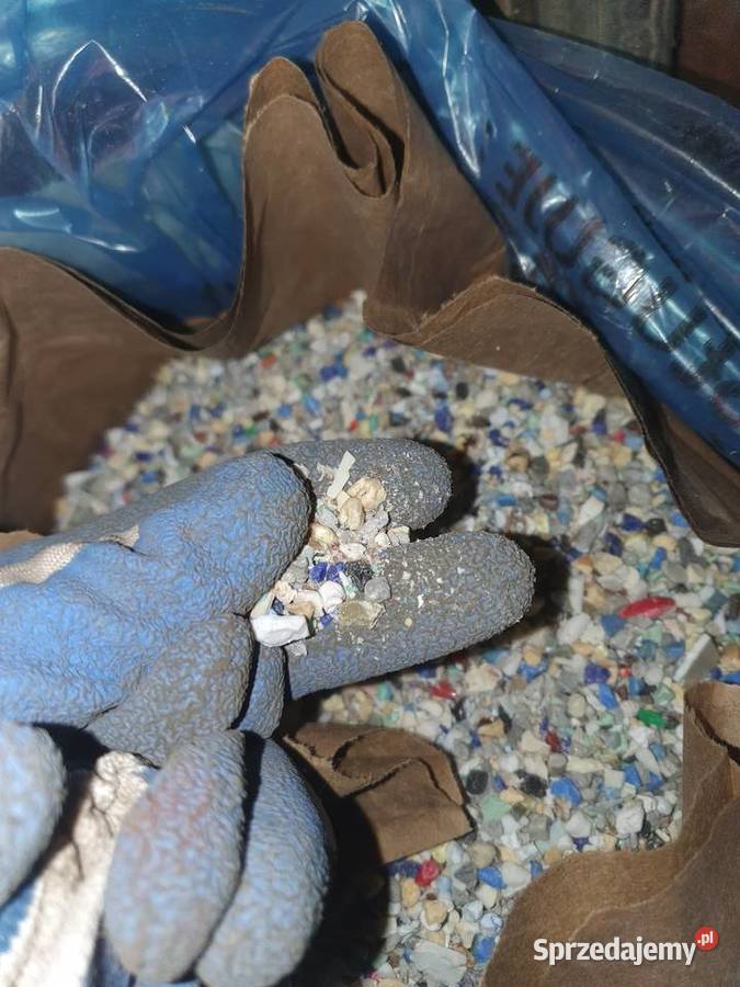 Regranulat granulat PE mix kolorów poletylen mazowieckie Warszawa