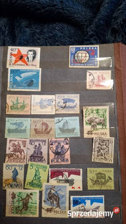 Znaczki pocztowe klaser różne Warszawa