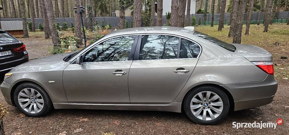 Bmw e60 525d 530d 197 lift skóra sedan 2007 Rok produkcji 2007 Siestrzeń