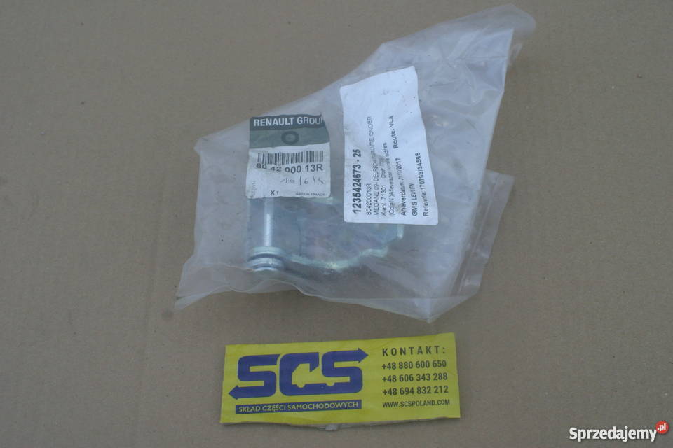 RENAULT MEGANE III ZAWIAS DRZWI DOLNY PRAWY TYŁ osobowe Bieleń