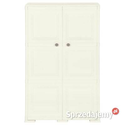 vidaXL Szafka plastikowa 79x43x125 wygląd drewna Warszawa