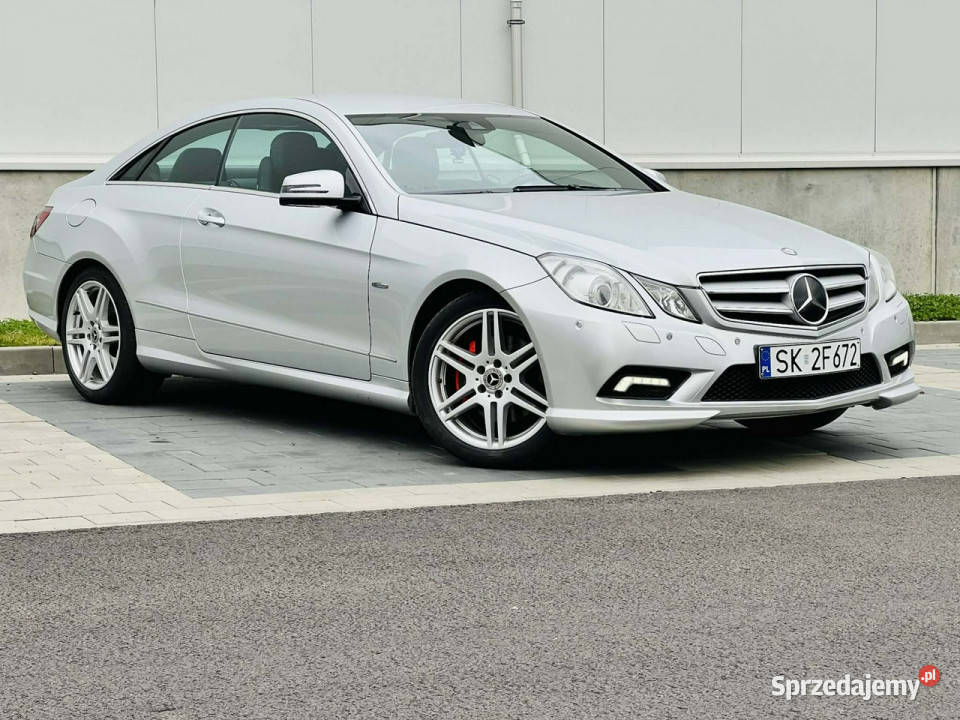 Mercedes E 250 22 dci automat coupe W212 2009 Mercedes-Benz śląskie Mikołów