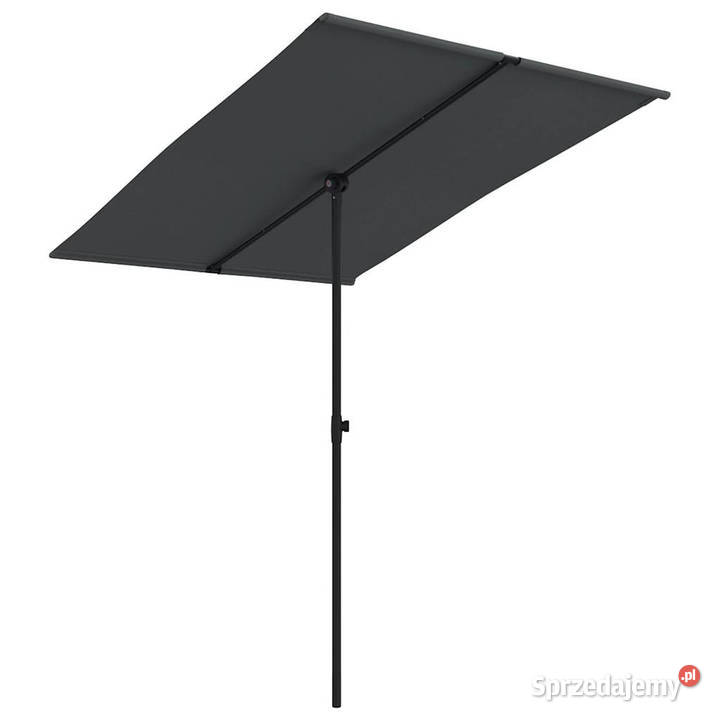 Parasol ogrodowy na aluminiowym słupku 2x15 m mazowieckie