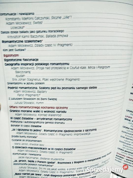 Polski operon podręcznik 3 ponadgimnazjalne Warszawa