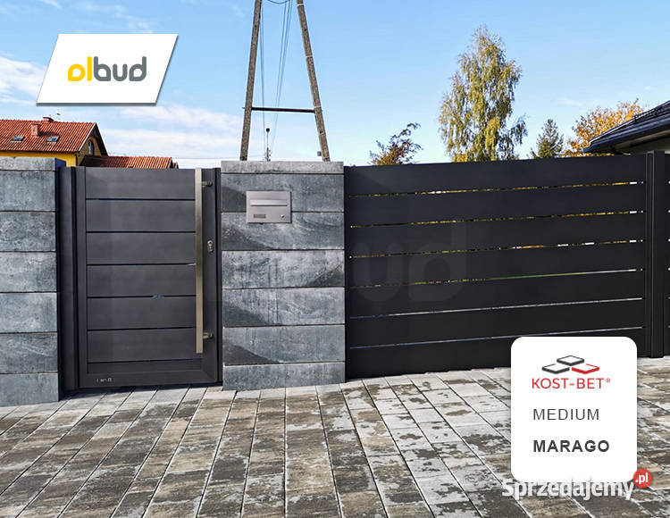 Daszek ogrodzeniowy KOSTBET MEDIUM A6 MARAGO pomorskie Stegna
