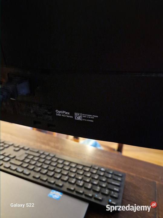 Dell Optiplex 5260 AIO i3 8GB 256SSD DVDRW 3NBD Szczecin sprzedam