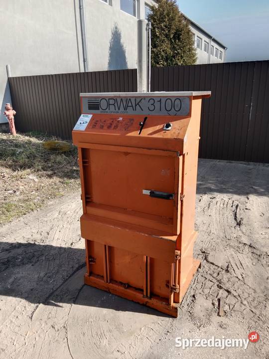 Belownica prasa do odpadów folii kartonu Biznes i Przemysł Drzewica