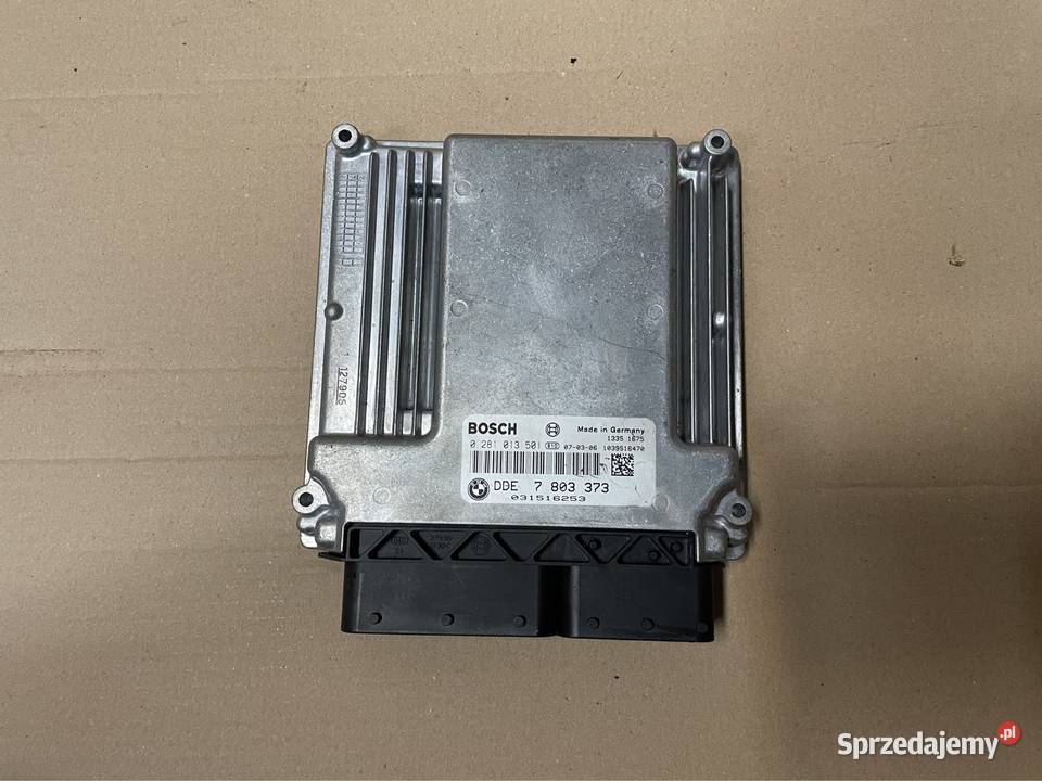 DDE 7803373 sterownik silnika ecu skóra bmw 5 Rok produkcji 2006 Szczecin