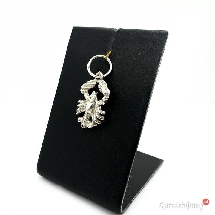 Srebrna Zawieszka pr 925 091g Rak warmińsko-mazurskie