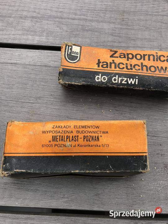 Zapornica łańcuchowa łańcuch antywłamaniowy