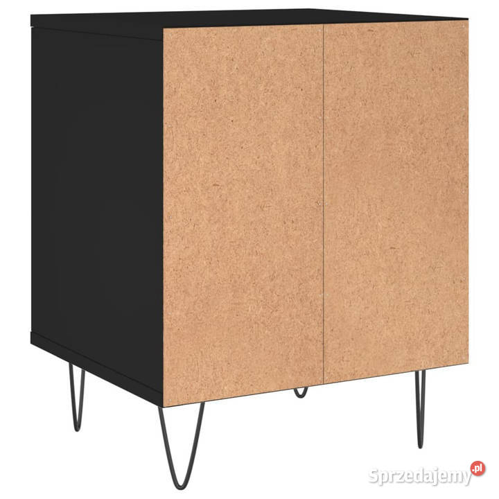 Szafki nocne 2 czarne 40x35x50 WM830719