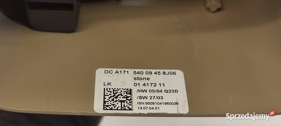 MERCEDES W211 MANETKI TAŚMA A1714640518 Panele sterowania, przełączniki