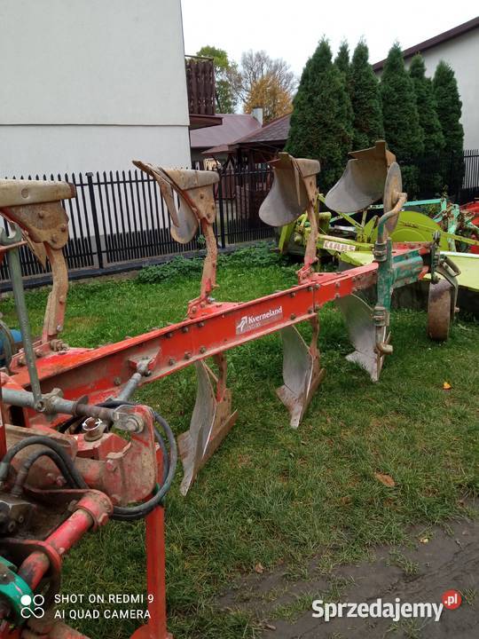 Pług 4 skibowy Kverneland vd 85 nieuszkodzony Radom