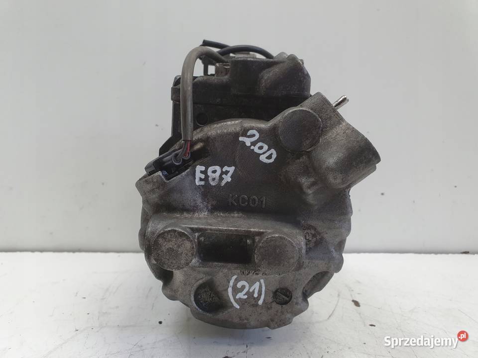 SPRĘŻARKA KLIMATYZACJI BMW E87 E90 E91 20 D N47 Części samochodowe Chełm