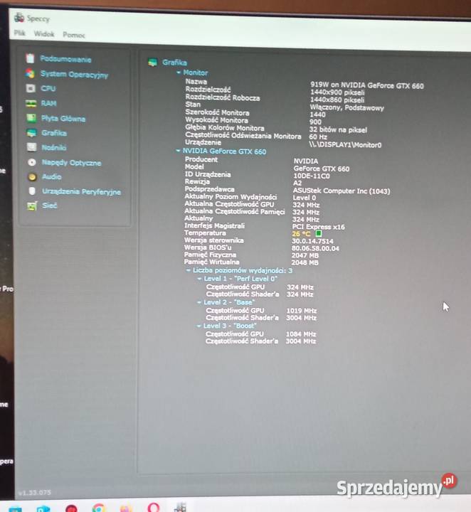 Komputer HP Z440 TOWER XEON E52640 v3 8x340GHz łódzkie Łódź sprzedam