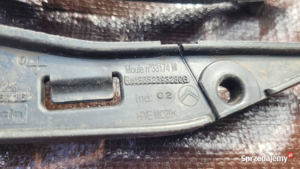 MOCOWANIE ŚLIZG ZDERZAKA LEWY TYL TYLNY CITROEN Ruda Śląska
