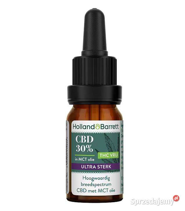 Olejek CBD Holland Barrett 30 MCT 10ml Łódź