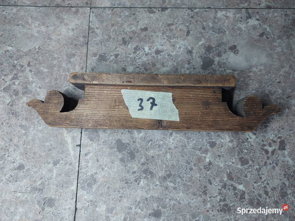 37 mała korona starego zegara szer 23 wys 5 Tczew