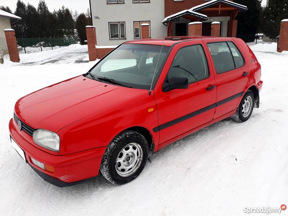 VW Golf III Europe 16 5drzwi STAN VAT marża Jasło sprzedam