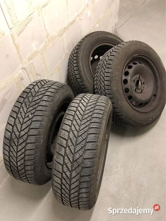 4 opony zimowe 195 65 R15 felgi volvo 195 Kraków sprzedam