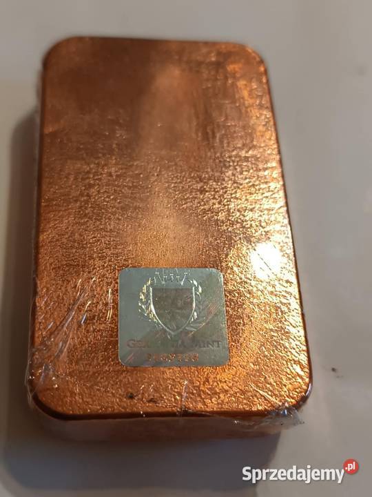 Sztabka miedzi 10 uncji Germania Mint Warszawa sprzedam