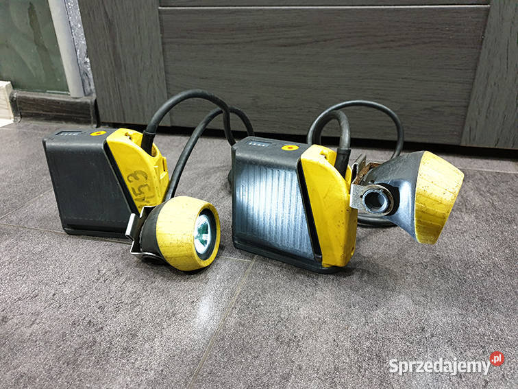 Lampa latarka górnicza latarka jaskiniowa Tarnowiec sprzedam