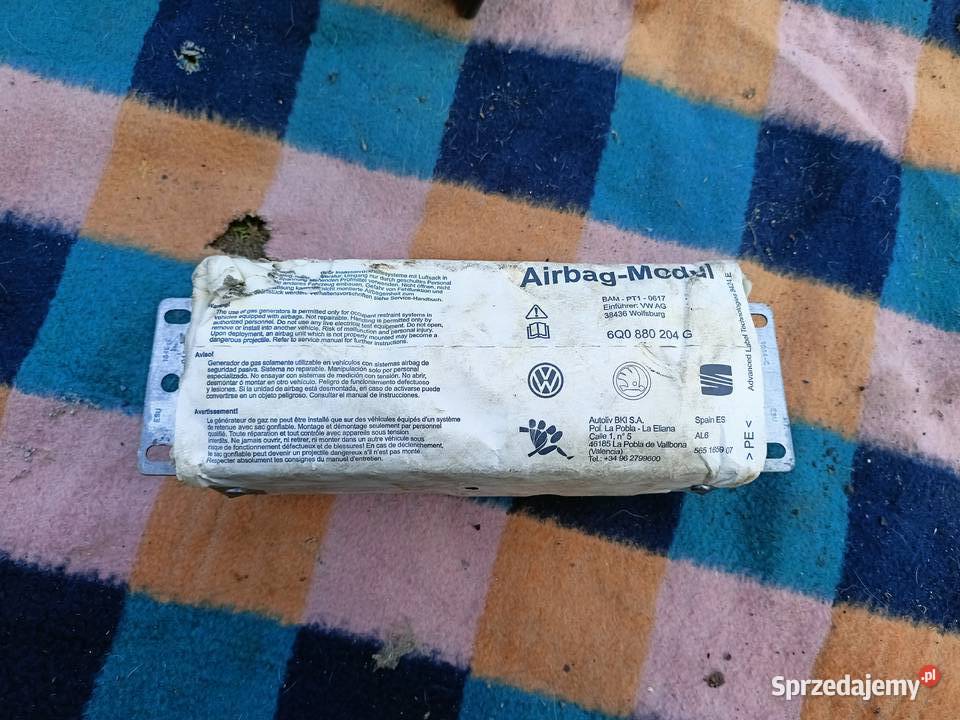 Poduszka powietrzna pasażera Ibiza 6L podkarpackie